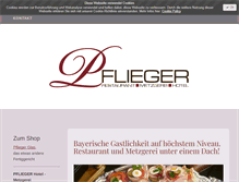 Tablet Screenshot of pflieger-graml.de